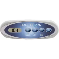 Balboa VL200 - 4⅜"W Topside Keypad Series - 4-BTN (A) 52144