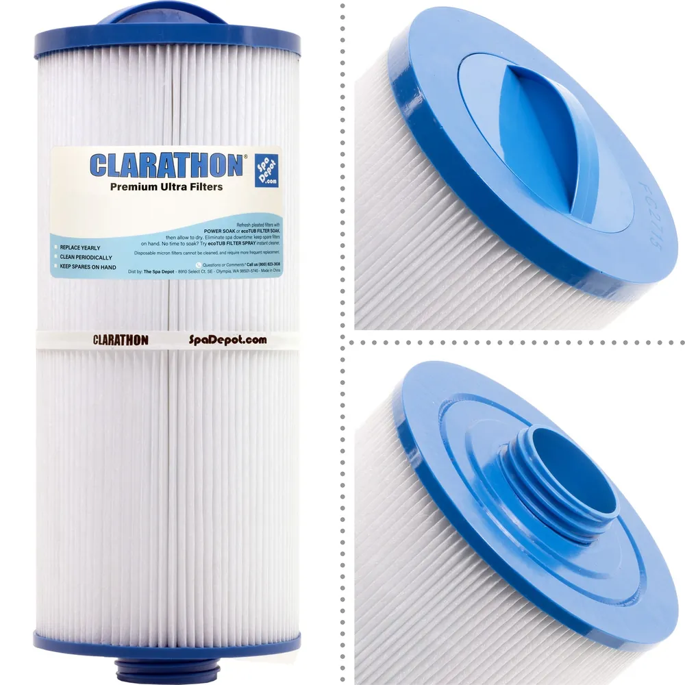Clarathon FC-2717 Spa Filter for Jacuzzi PJP45-F2S 6CH-945 6540-498