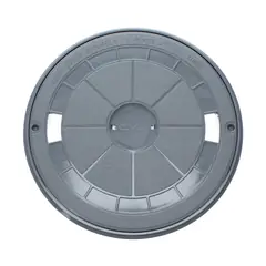 CMP Skimmer Cover & Collar, Round, Gray (25544-901-000)