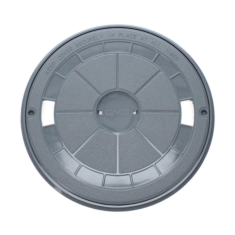 CMP Skimmer Cover & Collar, Round, Gray (25544-901-000)