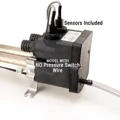 Double-Barrel Titanium Heater w/Sensors for Hot Spring/Watkins No-Fault ~ 6kW - No Pressure Switch