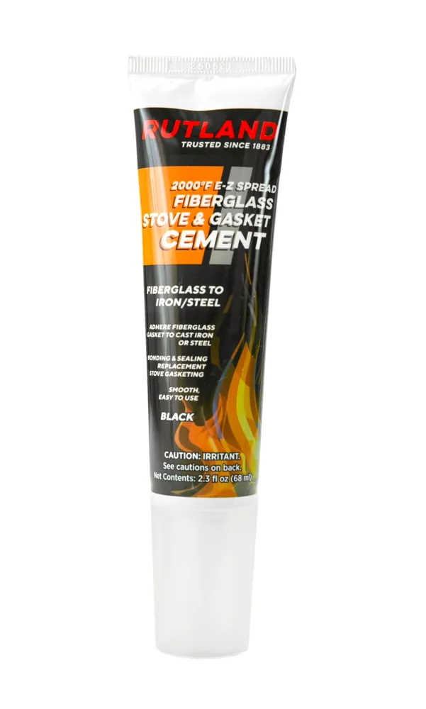E-Z Spread Fiberglass Stove Gasket Cement - 2.3 fl oz Tube