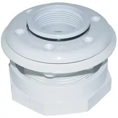 Hayward Inlet Return Fitting, 2" Socket, White, Vinyl (SP1408S2)