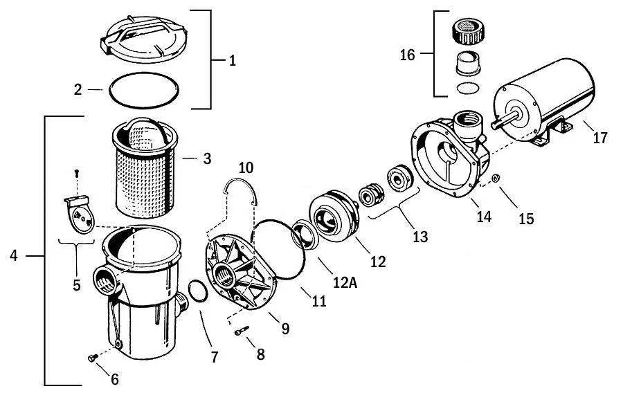 Hayward PowerFlo Housing O-Ring (SPX1580Z1)