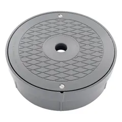 Hayward Skimmer Collar & Cover Assembly, Dark Gray (SPX1084RADGR)
