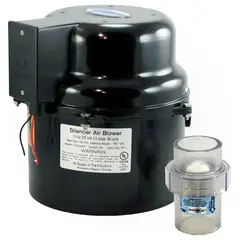 Silencer Air Blower 1.5 Horsepower - 240 Volts - With Toggle Switch