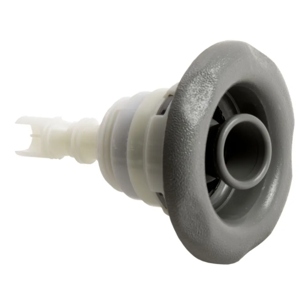 Waterway 3⅜" Poly Storm Directional Screw-in Spa Jet Insert - Gray